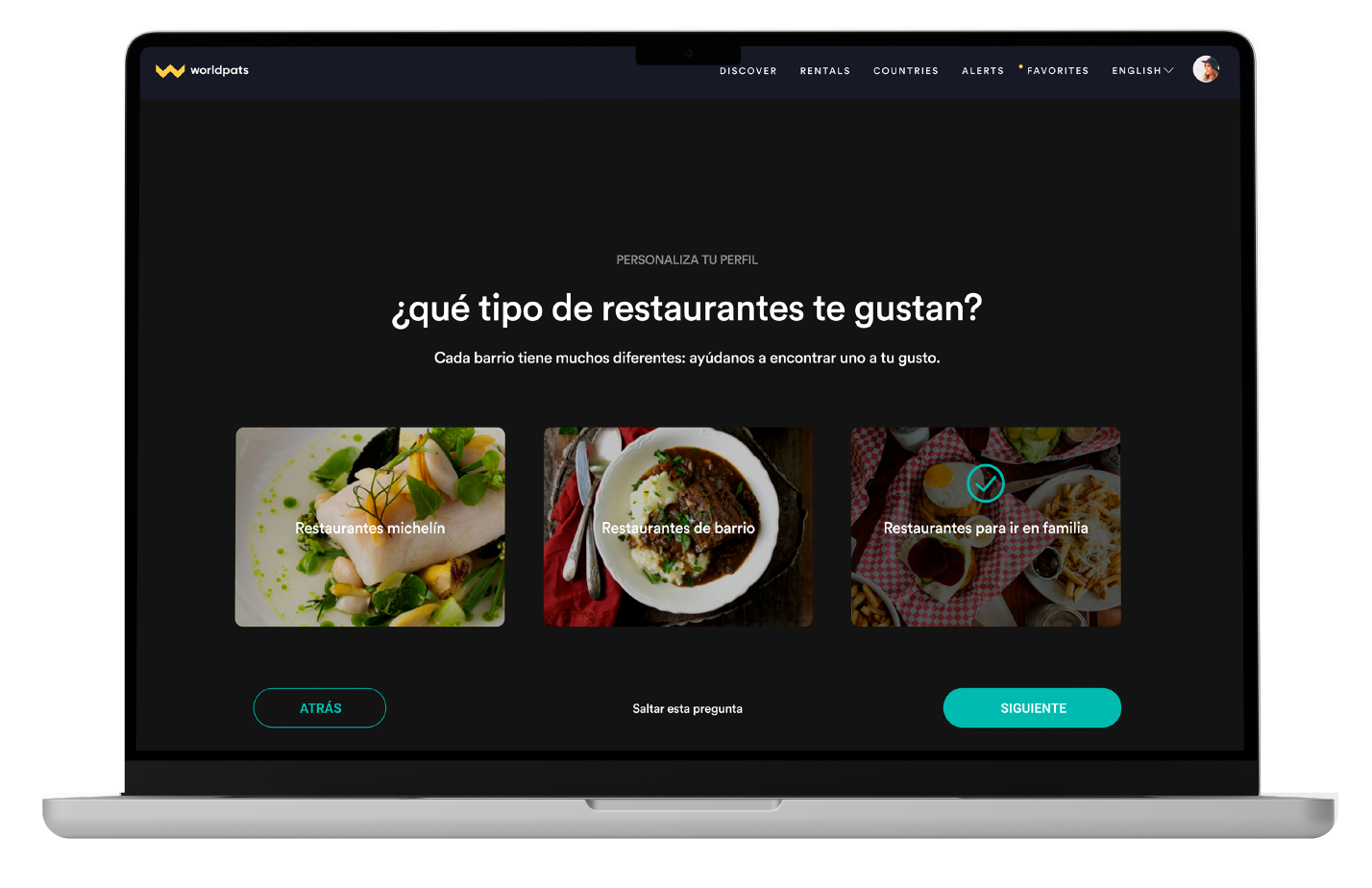 Captura de pantalla de WP Way - Plataforma de relocation